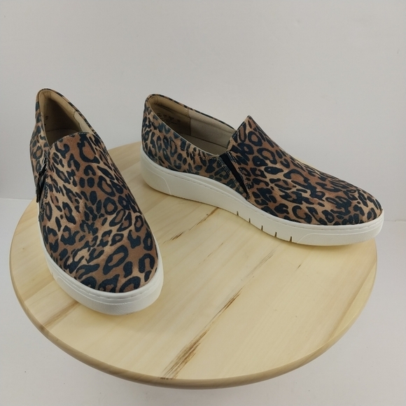 Naturalizer Hawthorn Round Toe Platform Athletic Sneakers Size 10M Leopard Print - Picture 8 of 13